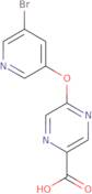 5-[(5-Bromopyridin-3-yl)oxy]pyrazine-2-carboxylic acid
