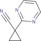 1-(Pyrimidin-2-yl)cyclopropane-1-carbonitrile