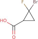 2-Bromo-2-fluorocyclopropane-1-carboxylic acid