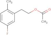 3-Fluoro-6-methylphenethyl acetate