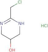 2-(Chloromethyl)-1,4,5,6-tetrahydropyrimidin-5-ol hydrochloride