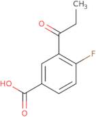 4-Fluoro-3-propanoylbenzoic acid