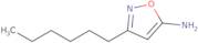 3-Hexyl-1,2-oxazol-5-amine