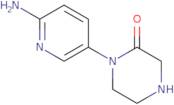 1-(6-Aminopyridin-3-yl)piperazin-2-one