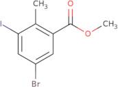 Methyl 5-bromo-3-iodo-2-methylbenzoate