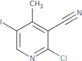 2-Chloro-5-iodo-4-methylpyridine-3-carbonitrile