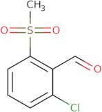 2-Chloro-6-methanesulfonylbenzaldehyde