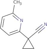 1-(6-Methylpyridin-2-yl)cyclopropanecarbonitrile