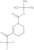 tert-Butyl 5-(trifluoroacetyl)-1,2,3,4-tetrahydropyridine-1-carboxylate