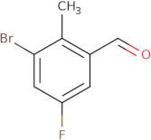 3-Bromo-5-fluoro-2-methylbenzaldehyde