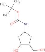 (1S,2R,4R)-4-(Boc-amino)-2-(hydroxymethyl)cyclopentanol