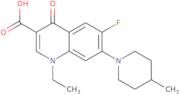 1-Ethyl-6-fluoro-7-(4-methylpiperidin-1-yl)-4-oxo-1,4-dihydroquinoline-3-carboxylic acid