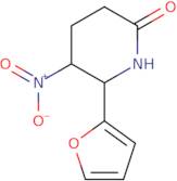 rac-(5R,6R)-6-(Furan-2-yl)-5-nitropiperidin-2-one