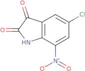 5-Chloro-7-nitro-2,3-dihydro-1H-indole-2,3-dione