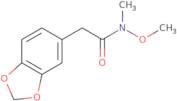 2-(1,3-Dioxaindan-5-yl)-N-methoxy-N-methylacetamide