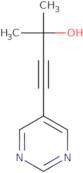 2-Methyl-4-(pyrimidin-5-yl)but-3-yn-2-ol