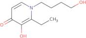 2-Ethyl-3-hydroxy-1-(4-hydroxybutyl)-1,4-dihydropyridin-4-one