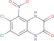 5-Nitro-6,7-dichloro-1,4-dihydro-2,3-quinoxalinedione