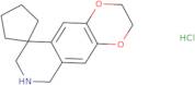 3,6,7,8-Tetrahydro-2H-spiro[[1,4]dioxino[2,3-G]isoquinoline-9,1'-cyclopentane] hydrochloride