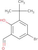 5-Bromo-3-(tert-butyl)-2-hydroxybenzaldehyde