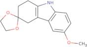 6-Methoxy-1,2,4,9-tetrahydrospiro[carbazole-3,2'-[1,3]dioxolane]