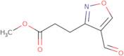 Methyl 3-(4-formyl-1,2-oxazol-3-yl)propanoate