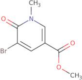 Methyl 5-bromo-1-methyl-6-oxo-1,6-dihydro-3-pyridinecarboxylate