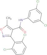 N-(3,5-dichlorophenyl)(3-(2,6-dichlorophenyl)-5-methylisoxazol-4-yl)formamide