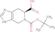 (S)-5-(tert-Butoxycarbonyl)-4,5,6,7-tetrahydro-3H-imidazo[4,5-c]pyridine-6-carboxylic acid