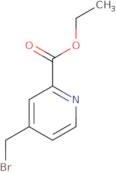 Ethyl 4-(bromomethyl)pyridine-2-carboxylate