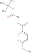 tert-Butyl N-[2-(4-methoxyphenyl)-2-oxoethyl]carbamate