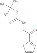 tert-Butyl N-[2-oxo-2-(thiophen-2-yl)ethyl]carbamate