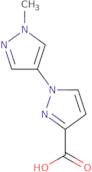 1-(1-Methyl-1H-pyrazol-4-yl)-1H-pyrazole-3-carboxylic acid