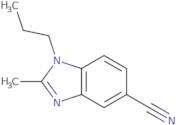 2-Methyl-1-propyl-1,3-benzodiazole-5-carbonitrile