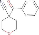 4-Benzoyltetrahydro-2H-pyran-4-carbonitrile