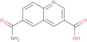 6-Carbamoylquinoline-3-carboxylic acid