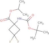 Isopropyl 1-(Boc-amino)-3,3-difluorocyclobutane-1-carboxylate