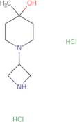 1-(Azetidin-3-yl)-4-methylpiperidin-4-oldihydrochloride