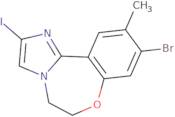 9-Bromo-2-iodo-10-methyl-5,6-dihydrobenzo[f]imidazo[1,2-d][1,4]oxazepine