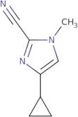 2-Cyano-4-cyclopropyl-1-methyl-1H-imidazole