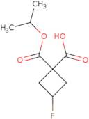 3-Fluoro-1-(isopropoxycarbonyl)cyclobutane carboxylic acid