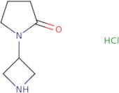 1-(Azetidin-3-yl)pyrrolidin-2-one hydrochloride