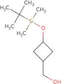 trans-3-[[(1,1-Dimethylethyl)dimethylsilyl]oxy]cyclobutane-1-methanol