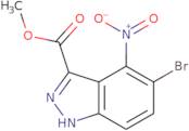 methyl 5-bromo-4-nitro-1H-indazole-3-carboxylate