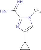 4-Cyclopropyl-1-methyl-1H-imidazole-2-carboxamidine