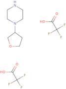 1-(Tetrahydrofuran-3-yl)piperazine bis(2,2,2-trifluoroacetate)