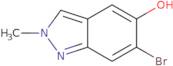 6-Bromo-2-methyl-2H-indazol-5-ol