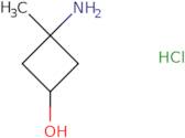 cis-3-amino-3-methylcyclobutanol hcl