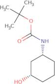 (1R,3S)-(3-Hydroxy-cyclohexyl)-carbamic acid tert-butyl ester