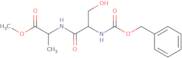 Methyl (R)-2-[(S)-2-(cbz-amino)-3-hydroxypropanamido]propanoate